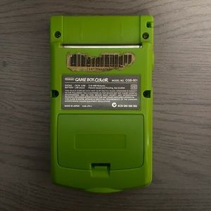 Nintendo Gameboy color lime green